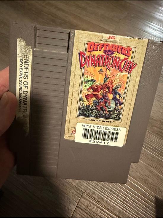 Other - Defenders of Dynatron City NES Game